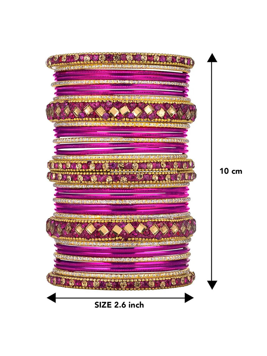 Metal Bangles Set | Peora Jewellery - Premium Stackable Designs