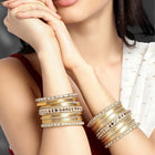 Metal Bangles Set | Peora Jewellery - Premium Stackable Designs