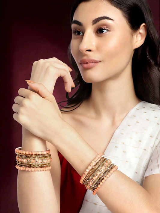 Stylish Bangles Set | Peora Jewellery - Handcrafted Elegance