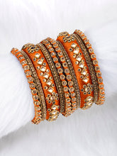 Maroon Empress Luxury Bangle Set