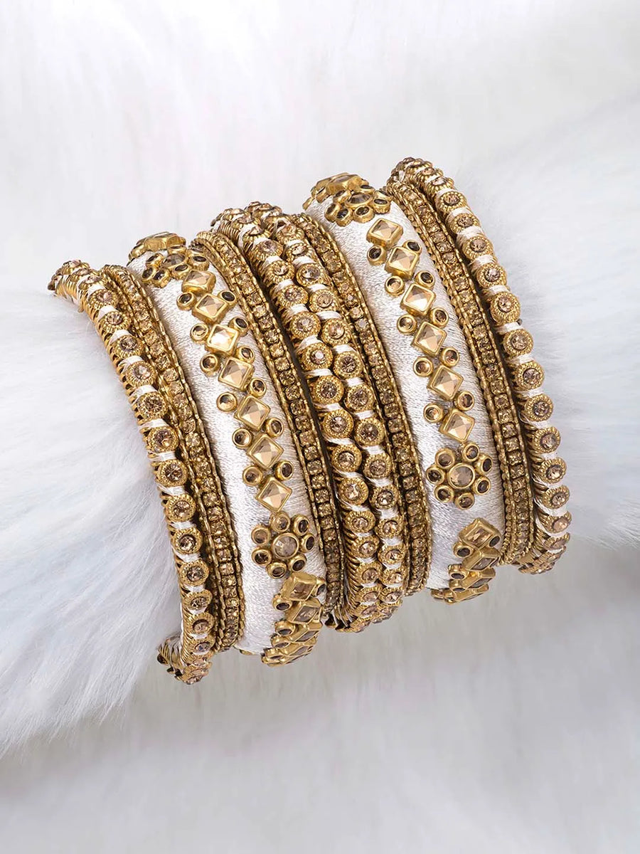 Luxury Bangle Set – Premium Fashion Jewellery by Peora


