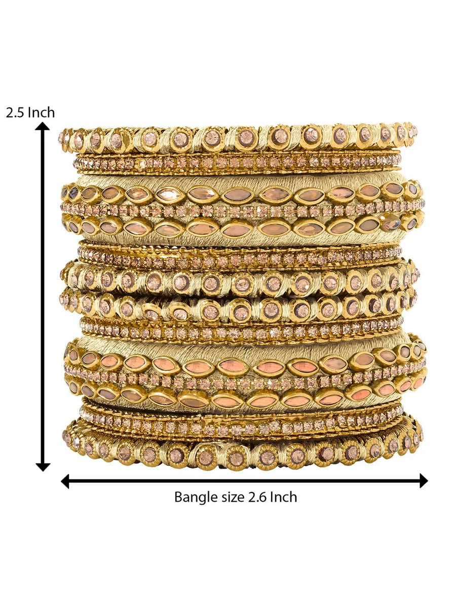 Silk Thread Bangles – Colourful Fashion Jewellery by Peora

