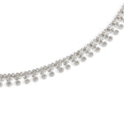 Gleaming Circular Stone Waist Chain