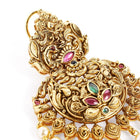 Cultural Heritage Faux Ruby Pearl Dangler