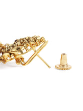 Cultural Heritage Faux Ruby Pearl Dangler