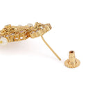 Twin Peacock Pearl Drop Chandbali Pair