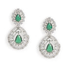 Glam Crystal Teardrop Statement Earrings