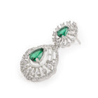 Glam Crystal Teardrop Statement Earrings