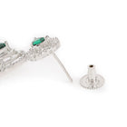 Glam Crystal Teardrop Statement Earrings