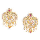Royal Pearl Drop Traditional Earrings