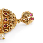 Heritage Temple Style Pearl Earrings