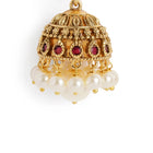 Heritage Temple Style Pearl Earrings