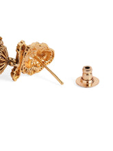 Lakshmi Motif Temple Pearl Jhumka