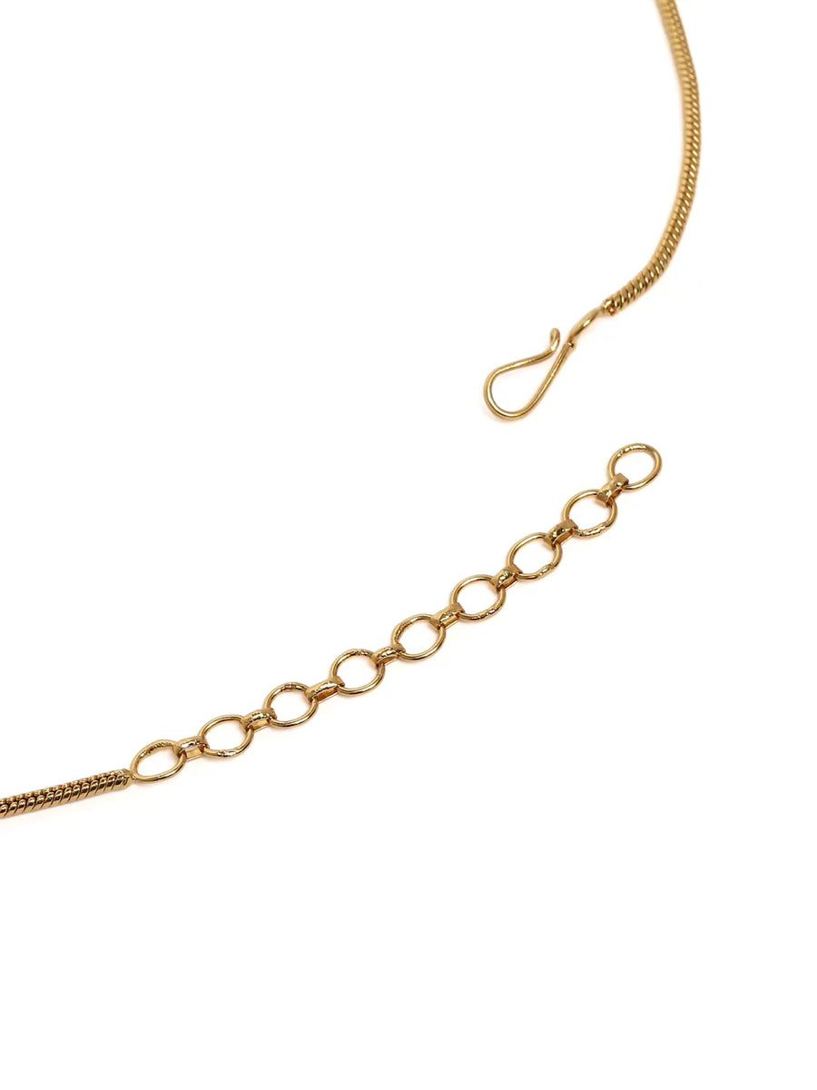 Traditional Faux Ruby Bead Necklace Set