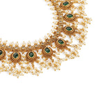 Traditional Pearl Beaded Necklace Set
