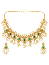 Traditional Pearl Beaded Necklace Set