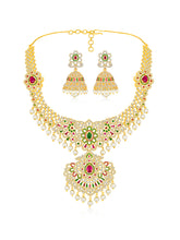 Colourful Charisma CZ Stone Necklace Set