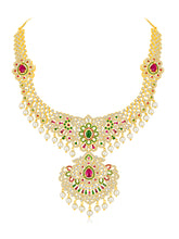 Colourful Charisma CZ Stone Necklace Set