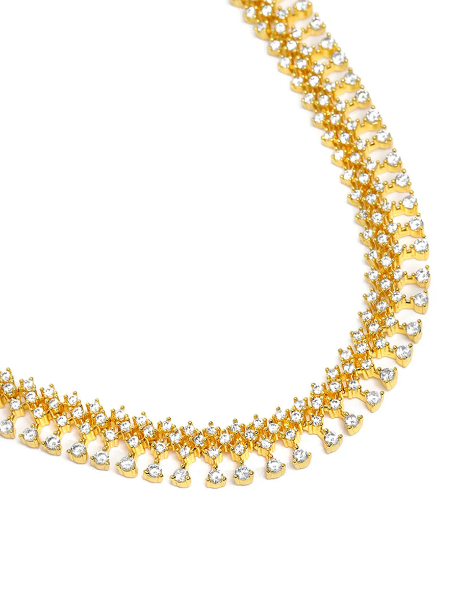 Shimmer Shine CZ Necklace Set