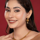 Temple Bloom Faux Kundan Necklace Set
