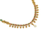 Temple Bloom Faux Kundan Necklace Set