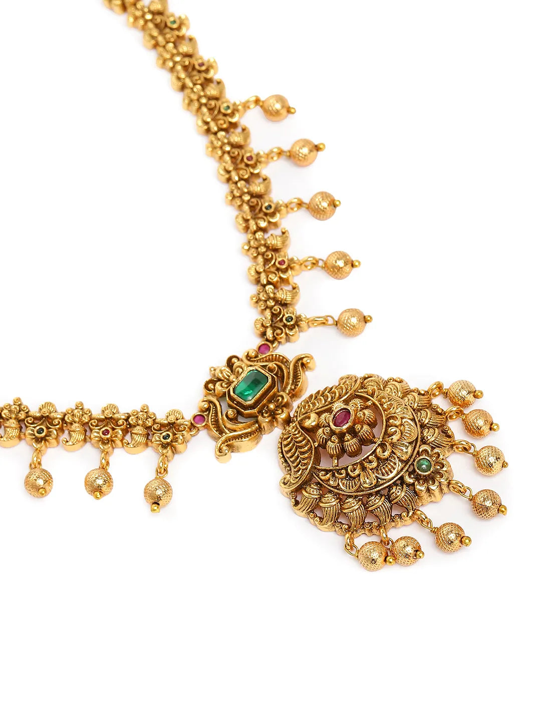 Ornate Traditions Temple Necklace Set
