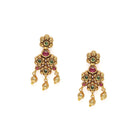 Royal Garland Faux Ruby Necklace
