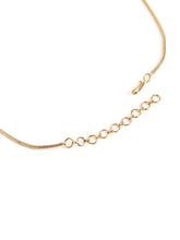 Floral Leaf Temple Necklace with Earring