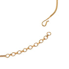 Royal Temple Choker with Dangling Pearls. Gold necklace and earrings set. Best for festive, ethnic looks & minimal ethnic looks.