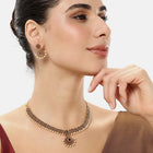 Heritage Ruby Accents Bridal Necklace Set