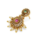 Heritage Ruby Accents Bridal Necklace Set