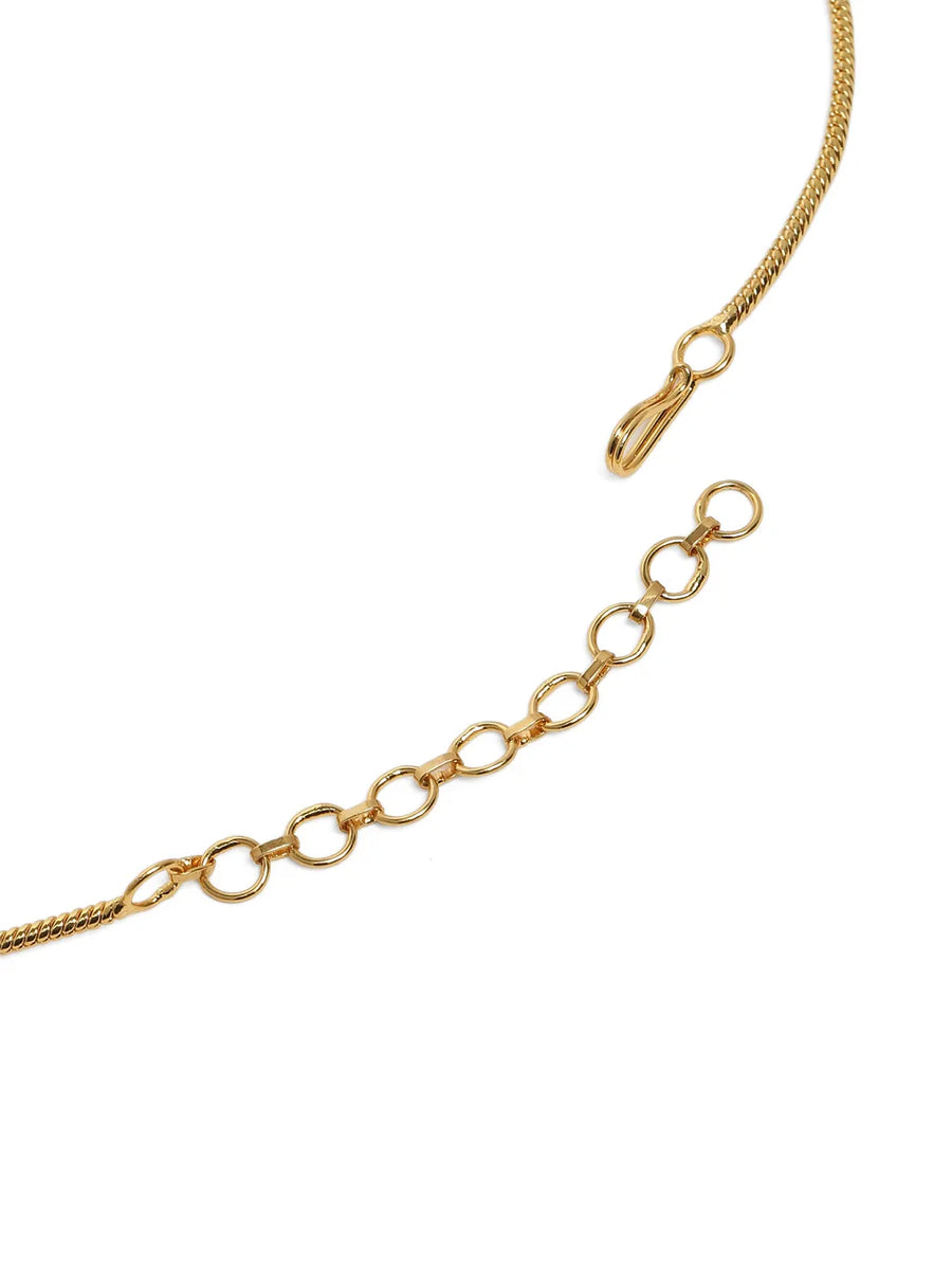 Heritage Ruby Accents Bridal Necklace Set