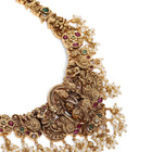 Temple Style Goddness Motif Necklace Set