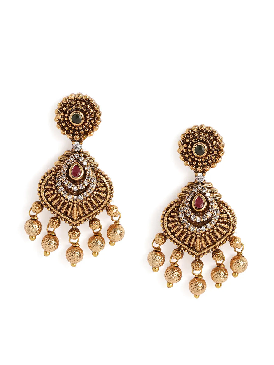 Bridal Choker Necklace Jhumka Earrings