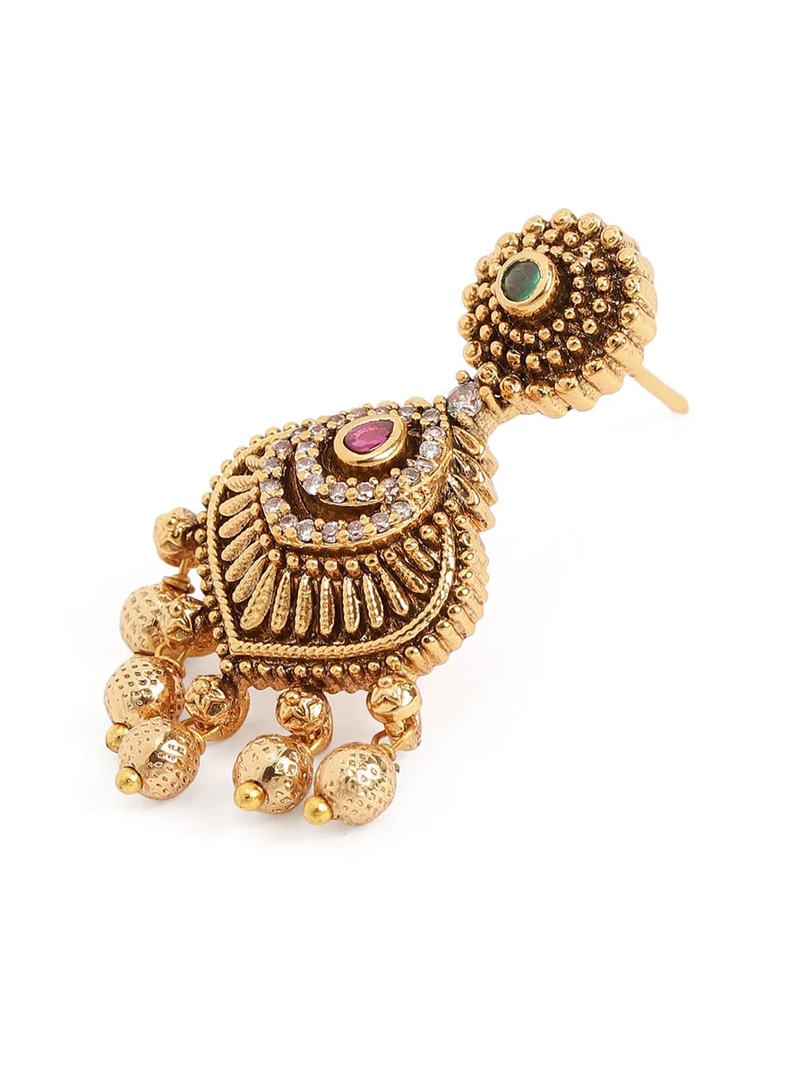 Bridal Choker Necklace Jhumka Earrings