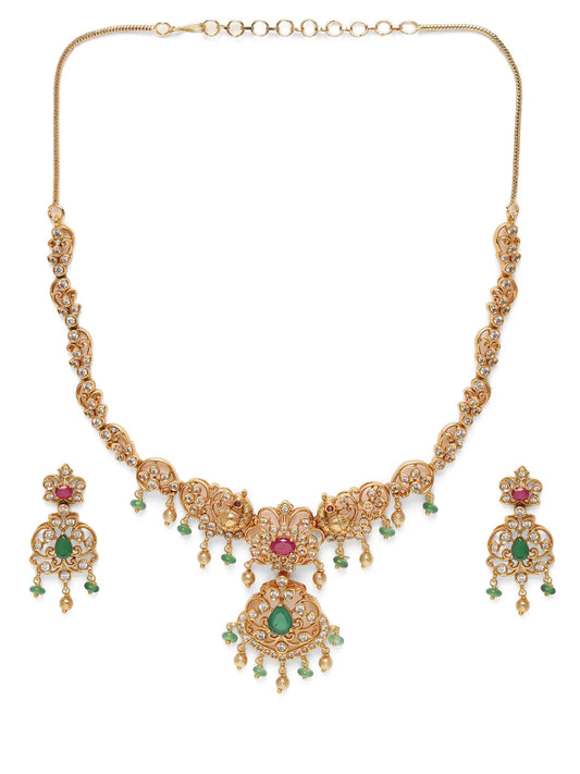 Traditional Filigree Design Necklace Set