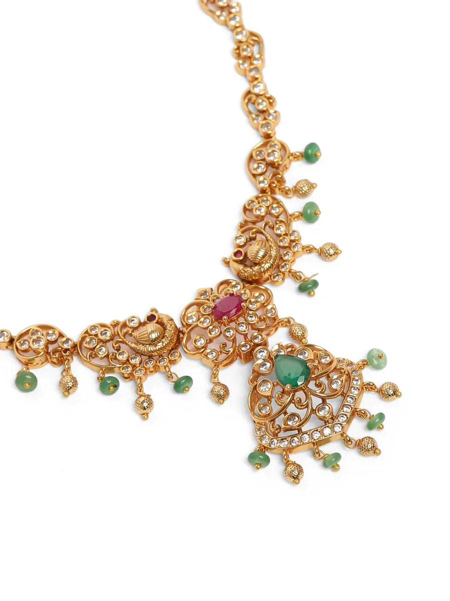 Traditional Filigree Design Necklace Set