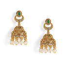 Emerald Glow Faux Kundan Necklace Set