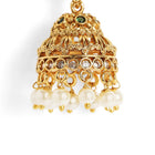 Emerald Glow Faux Kundan Necklace Set