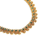 Emerald Glow Faux Kundan Necklace Set