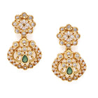 Statement Leaf Motif Necklace Set