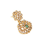 Statement Leaf Motif Necklace Set