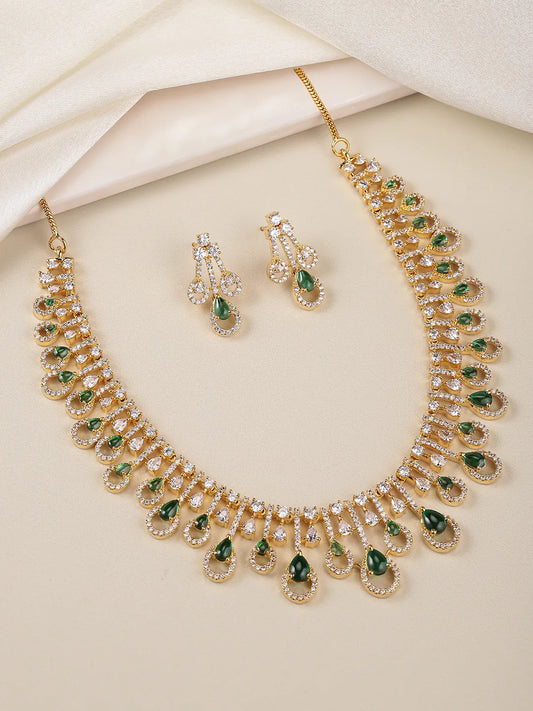 Dangling Traditional Necklace Set