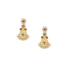 Chic Floral Motif Necklace Set