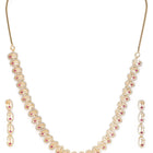 Gleaming Linked Loops Necklace Set