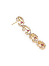 Gleaming Linked Loops Necklace Set