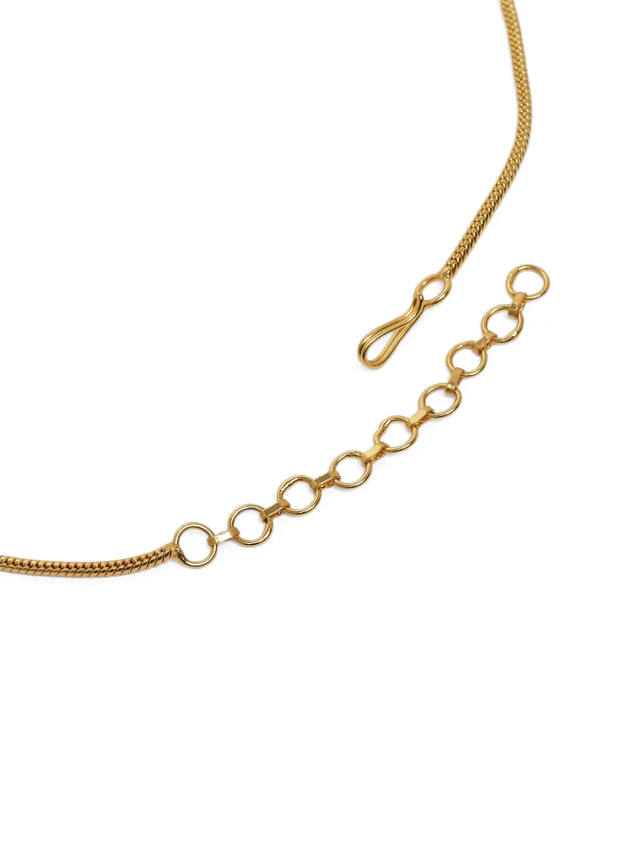 Faux Ruby and Pearl Royalty Necklace Set