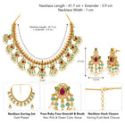 Modern Royal Guttapusalu South Indian Necklace Set