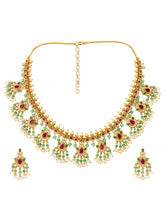 Modern Royal Guttapusalu South Indian Necklace Set