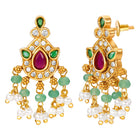 Modern Royal Guttapusalu South Indian Necklace Set